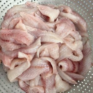 5 dozen freshly filleted wild caught gold spotted bass