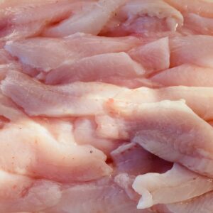 over two dozen fresh red snapper fillet spread out